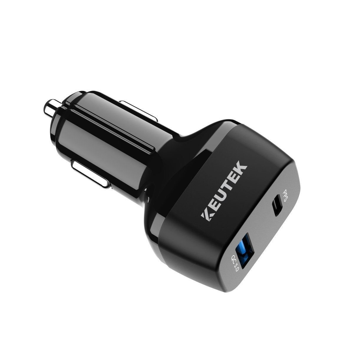 48W Fast Car Charger with 30W PD + 18W QC 3.0 - KEUTEK