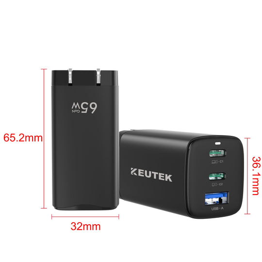 Fast Wall Charger (65W) - KEUTEK