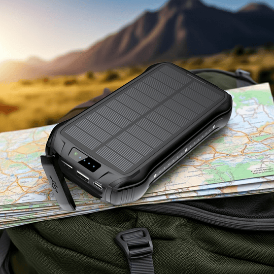 Portable Solar Power Bank (26800mAh - 99Wh) - KEUTEK