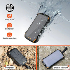 Portable Solar Power Bank (26800mAh - 99Wh) - KEUTEK