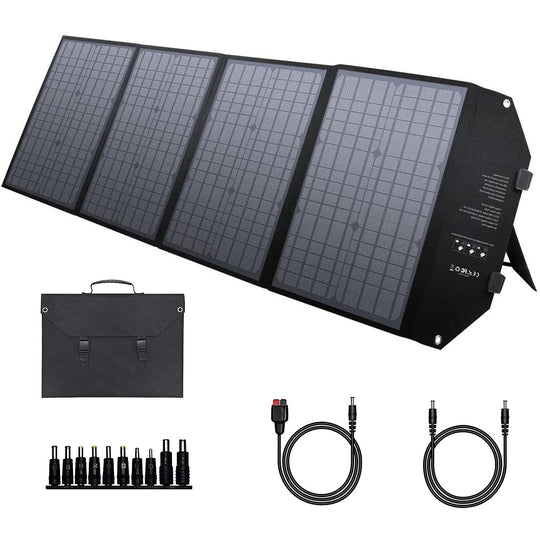 High Capacity Portable Solar Panel (100W) - KEUTEK