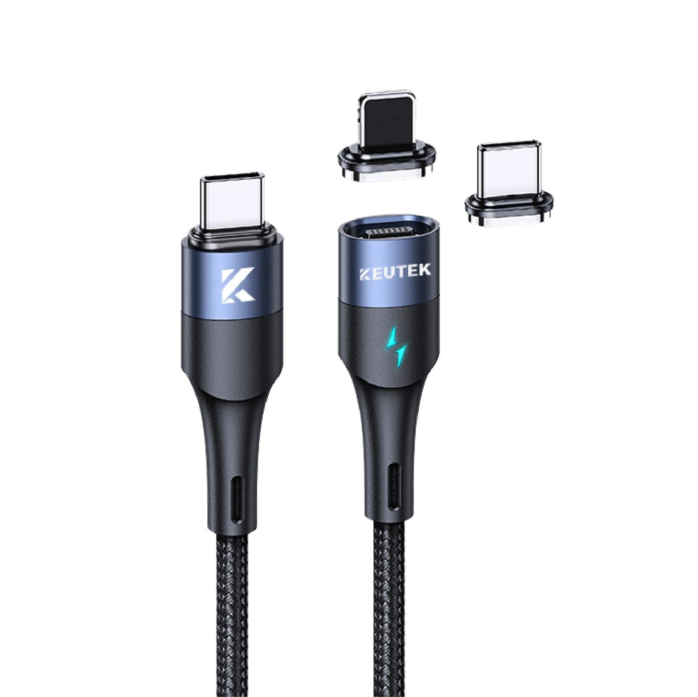 ProSeries USB-C 60W Fast Charging Cable (+2 Tips) - KEUTEK